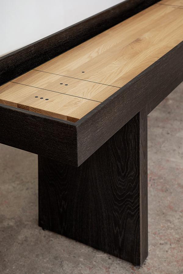 solid wood shuffleboard table Canada