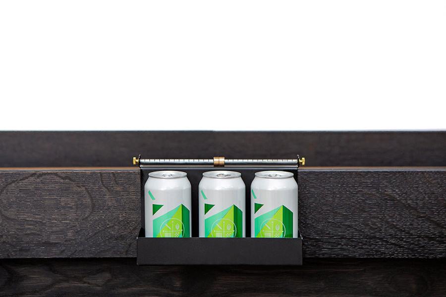 indoor shuffleboard drink holder